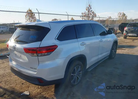 2017 Toyota Highlander Xle из США, поврежденный, VIN 5TDJZRFH2HS393374